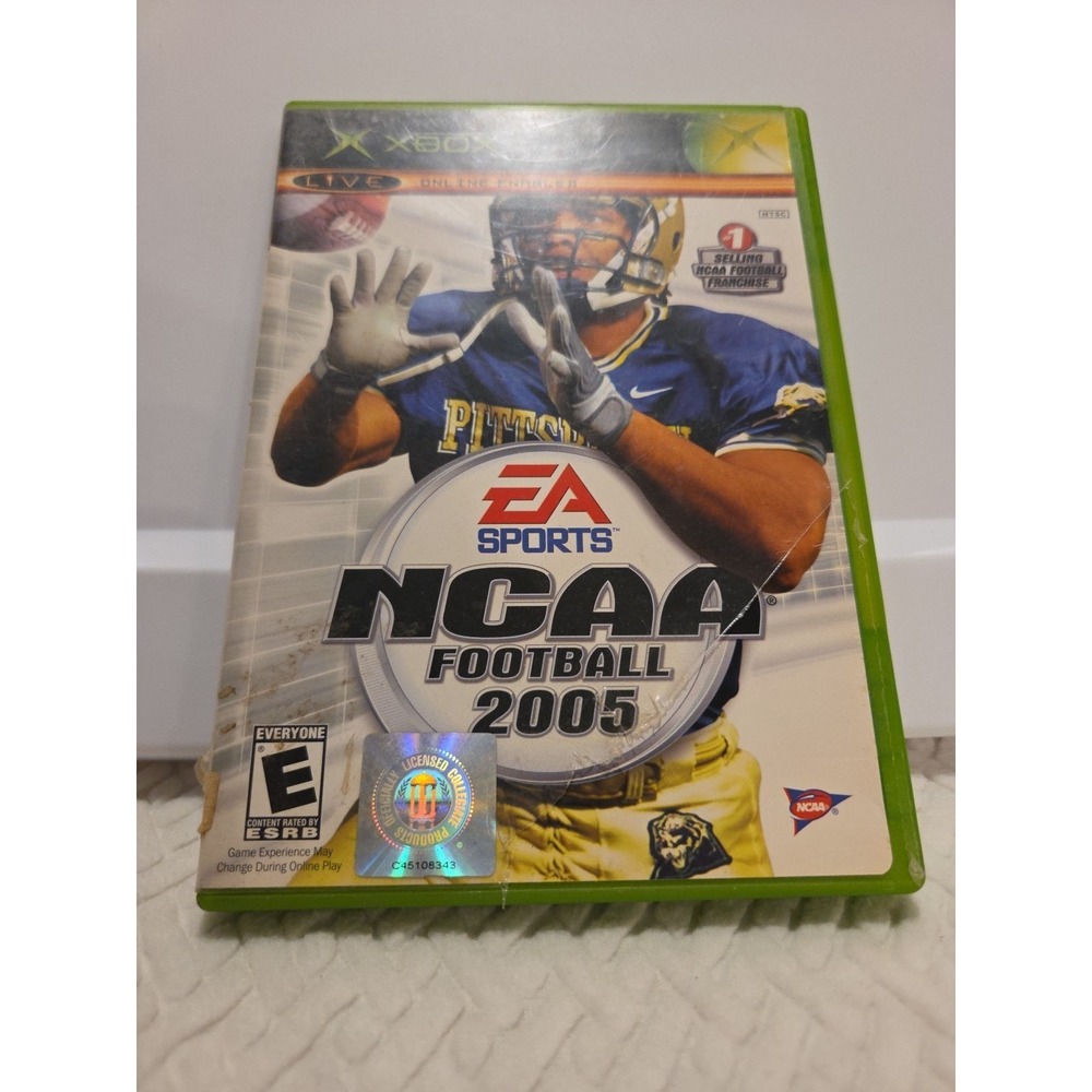 XBOX NCAA Football 2005 w Original Case & Instruct Manual Tested working - Picture 2 of 8